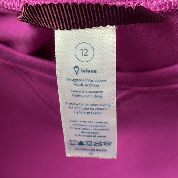 Ivivva Long Sleeve Shirt (lululemon kids) - Picture 3 of 3